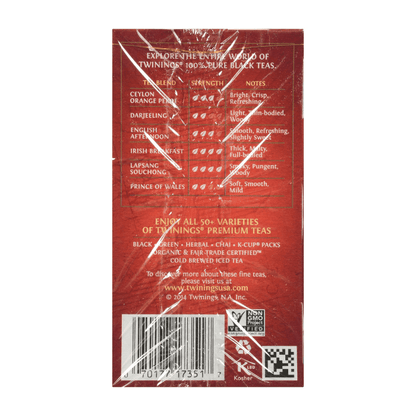 Twinings English Breakfast Decaffeinated Tea, 20 Count Coffee & Beverages Twinings 