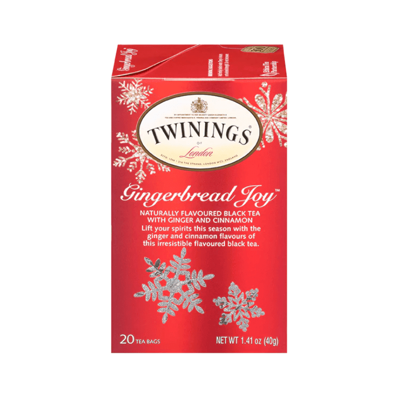 Twinings Gingerbread Joy Tea 20 Bags, 1.41 oz Coffee & Beverages Twinings 