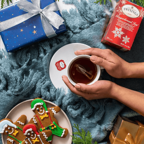 Twinings Gingerbread Joy Tea 20 Bags, 1.41 oz Coffee & Beverages Twinings 