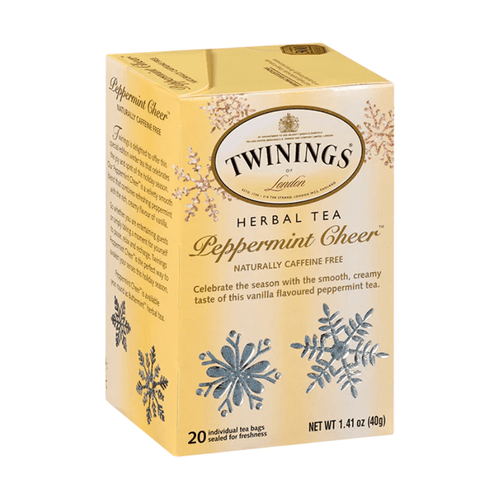 Twinings Peppermint Cheer Tea 20 Bags, 1.41 oz Coffee & Beverages Twinings 