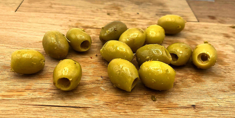 Valesco Lemon and Thyme Pitted Green O'lives 2 Snack, 3 oz Olives & Capers Valesco 