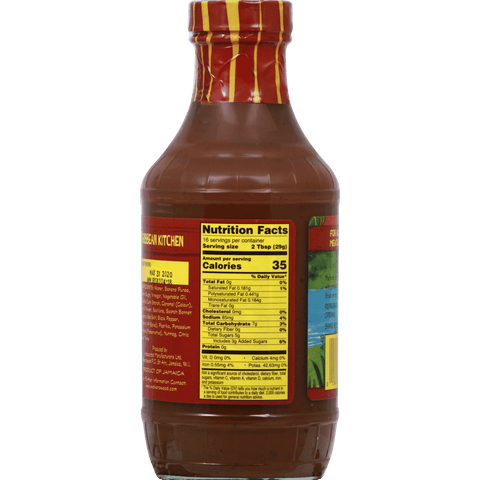 Walkerswood Spicy Jamaican Jerk Barbecue Sauce, 17 oz Sauces & Condiments Walkerswood 